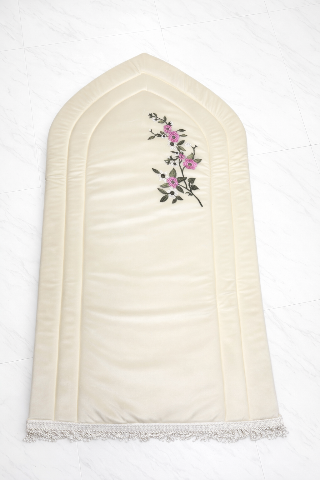 Cream with Floral Thick